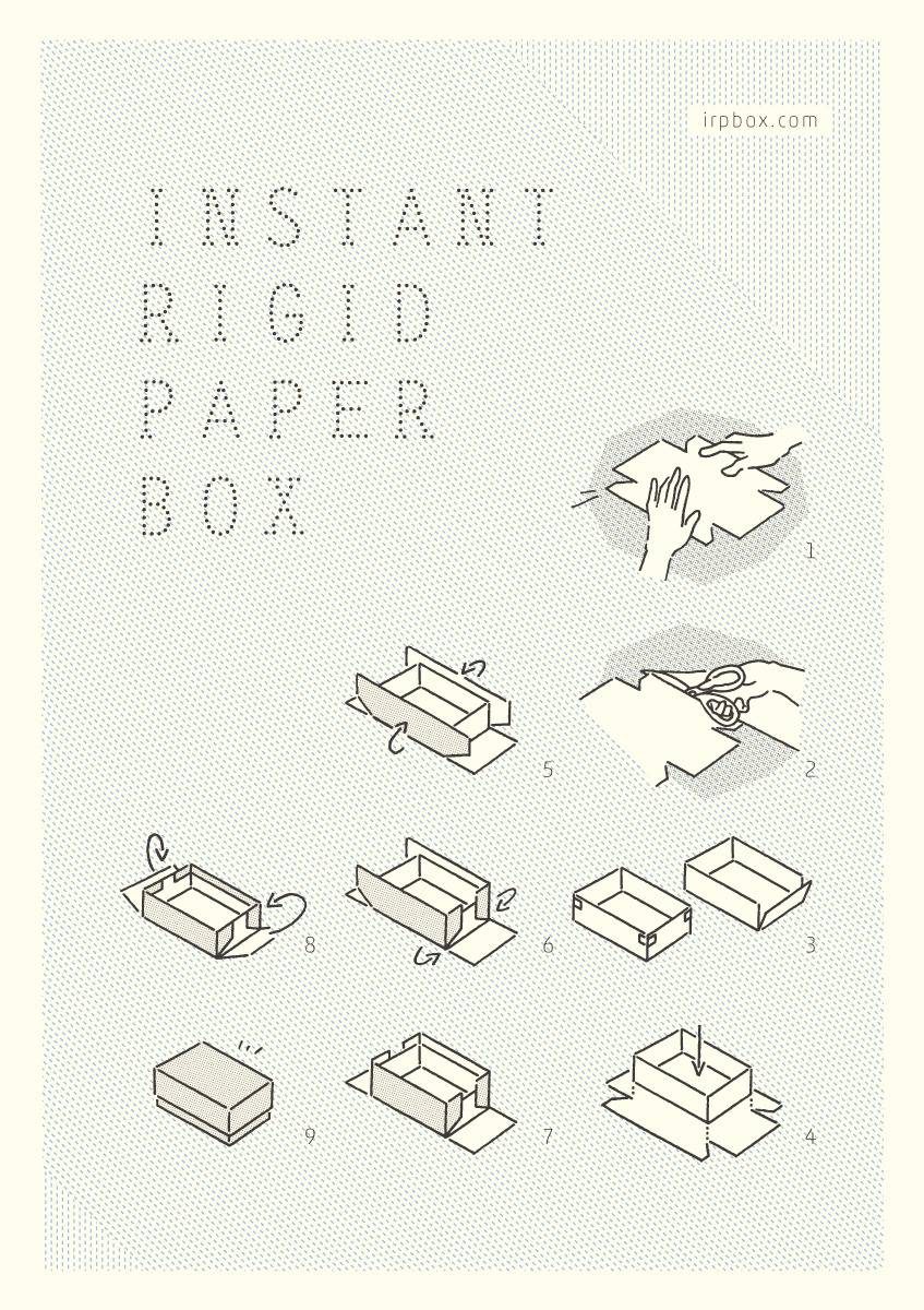 INSTANT RIGID PAPER BOX